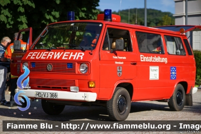 Volkswagen Transporter T3
Bundesrepublik Deutschland - Germany - Germania
Freiwillige Feuerwehr Hemsbach
