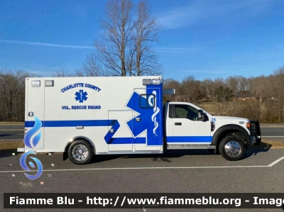 Ford F-550
United States of America - Stati Uniti d'America
Charlotte County VA Volunteer Rescue Squad
Parole chiave: Ambulanza Ambulance