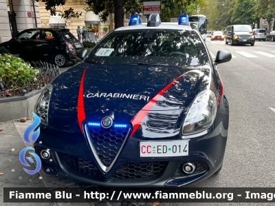 Alfa Romeo Nuova Giulietta restyle
Carabinieri
Nucleo Radiomobile
Allestimento FCA
Decorazione Grafica Artlantis
CC ED 014
Parole chiave: Alfa-Romeo Nuova_Giulietta_restyle CCED014