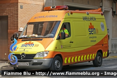 Mercedes-Benz Sprinter II serie
España - Spagna
SEM Sistema de Emergencias Médicas
