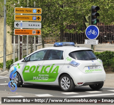 Renault Zoe
España - Spagna
Policía Municipal Madrid
