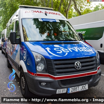 Volkswagen Crafter II serie
España - Spain - Spagna
Ambulancias Serviall (SVA)
Parole chiave: Ambulance Ambulanza