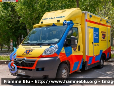 Citroen Jumper III serie
Principat d'Andorra - Principato di Andorra
Ambulancies del Pireneu
Parole chiave: Ambulance Ambulanza