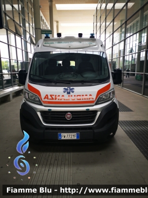Fiat Ducato X290
Azienda Ospedaliero-Universitaria Careggi
Ambulanza
Allestimento MAF
Parole chiave: Fiat Ducato_X290 Ambulanza