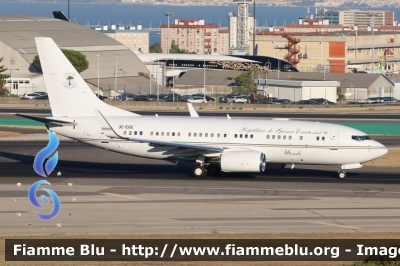 Boeing 737
República de Guinea Ecuatorial - République de Guinée équatoriale República da Guiné Equatorial
State Transport
