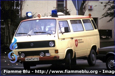 Volkswagen Transporter T3
Bundesrepublik Deutschland - Germania
Malteser Saarlland
Parole chiave: Ambulance Ambulanza
