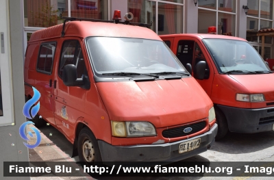 Ford Transit IV serie
Ελληνική Δημοκρατία - Hellenic Republic - Grecia
Πυροσβεστικού Σώματος - Vigili del Fuoco
ΠΣ 1402
