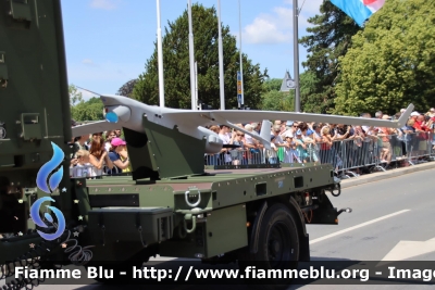 Drone
Grand-Duché de Luxembourg - Großherzogtum Luxemburg - Grousherzogdem Lëtzebuerg - Lussemburgo
Esercito del Lussemburgo - Lëtzebuerger Arméi
