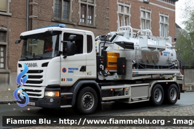 Scania G480
Koninkrijk België - Royaume de Belgique - Königreich Belgien - Kingdom of Belgium - Belgio
Protezione Civile - Civiele Bescherming - Protection Civile
