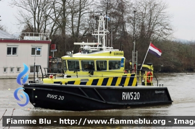Imbarcazione
Nederland - Paesi Bassi
Rijkswaterstaat - Controllo Vie d'Acqua Ministero Infrastrutture
RWS20

