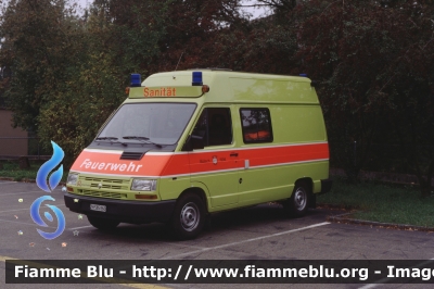 Renault Trafic I serie
Schweiz - Suisse - Svizra - Svizzera
Feuerwehr Bülach
Parole chiave: Ambulance Ambulanza