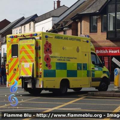 Mercedes-Benz Sprinter III serie restyle
Great Britain - Gran Bretagna
Welsh Ambulance Service NHS
Parole chiave: Ambulance Ambulanza