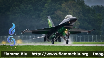 General Dynamics F-16 Fighting Falcon
Koninkrijk België - Royaume de Belgique - Königreich Belgien - Kingdom of Belgium - Belgio
La Defence - Defecie - Armata Belga
Componente Aerea
