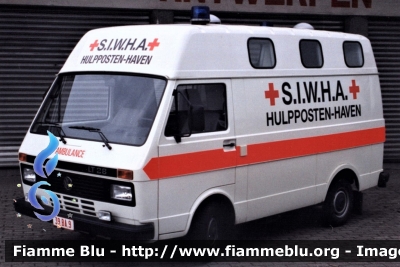 Volkswagen LT
Koninkrijk België - Royaume de Belgique - Königreich Belgien - Kingdom of Belgium - Belgio
SIWHA soccorso porto di Anversa
Parole chiave: Ambulance Ambulanza