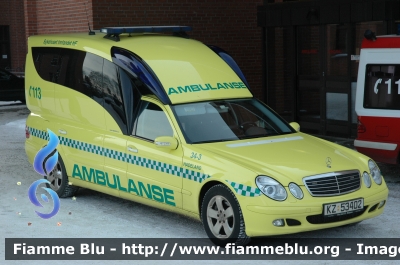 Mercedes-Benz classe E SW II serie
Kongeriket Norge - Kongeriket Noreg - Norvegia
Sykehuset Innlandet HF
Parole chiave: Ambulance Ambulanza