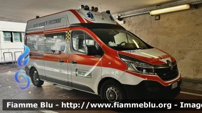 Renaul Trafic IV serie 
For Life Emergenza 
Allestimento Orion 
Codice Mezzo: Roma A07
Codice Ares 118: 1054
Parole chiave: Renault Trafic_IVserie ambulanza