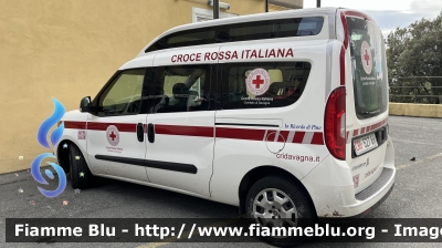 Fiat Doblò IV serie 
Croce Rossa Italiana 
Comitato di Davagna
Allestimento MAF
CRI 527 AH
Parole chiave: Fiat Doblò_IVserie CRI527AH