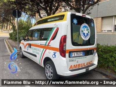 Fiat Dobló XL IV serie
Croce Bianca Onlus
Sede di Teramo
Ambulanza
Allestita da MAF (Mariani Alfredo e Figlio)
Codice automezzo: 12
Parole chiave: Fiat Dobló_XL_IVserie