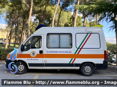 Fiat Ducato III serie
P.A. Protezione Civile di Ocre (AQ)
Ambulanza
Allestita da Aricar
Parole chiave: Fiat Ducato_IIIserie