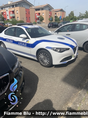 Alfa-Romeo Nuova Giulia
Polizia Locale 
Comune di Parma 
Lotto di 4 esemplari
Allestimento Bertazzoni 
Parole chiave: Alfa- Romeo Nuova_Giulia
