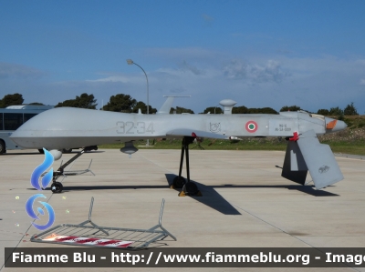 UAV MQ-1C Predator A+
Aeronautica Militare Italiana
32° Stormo
61° Gruppo Volo APR
32-34
AV-SA-0019
Parole chiave: UAV MQ-1C Predator_A+ 32-34 AV-SA-0019