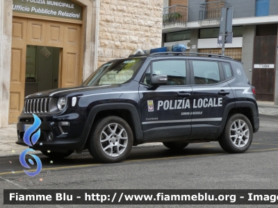 Jeep Renegade restyle 4xe
Polizia Locale
Comune di Bisceglie (BT)
Codice Automezzo: 01
Parole chiave: Jeep Renegade_restyle 4xe