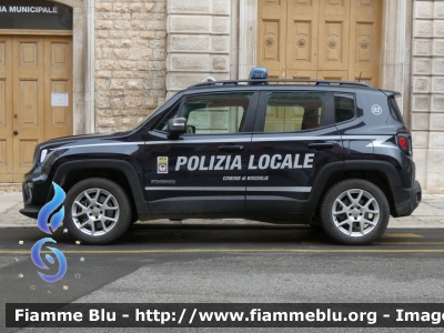 Jeep Renegade restyle 4xe
Polizia Locale
Comune di Bisceglie (BT)
Codice Automezzo: 02
Parole chiave: Jeep Renegade_restyle 4xe