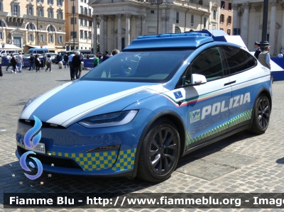 Tesla Model X
Polizia di Stato
Polizia Stradale in servizio sulla rete CAV
Allestimento All.V.In.
POLIZIA M9359

172° Polizia di Stato
Parole chiave: Tesla Model_X POLIZIAM9359
